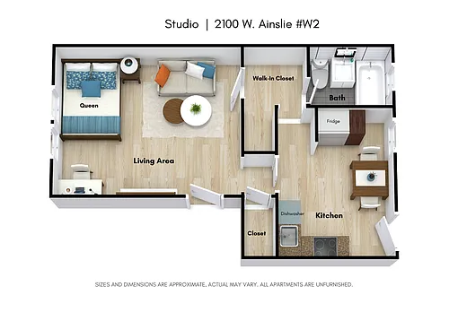 Floor plan Studio