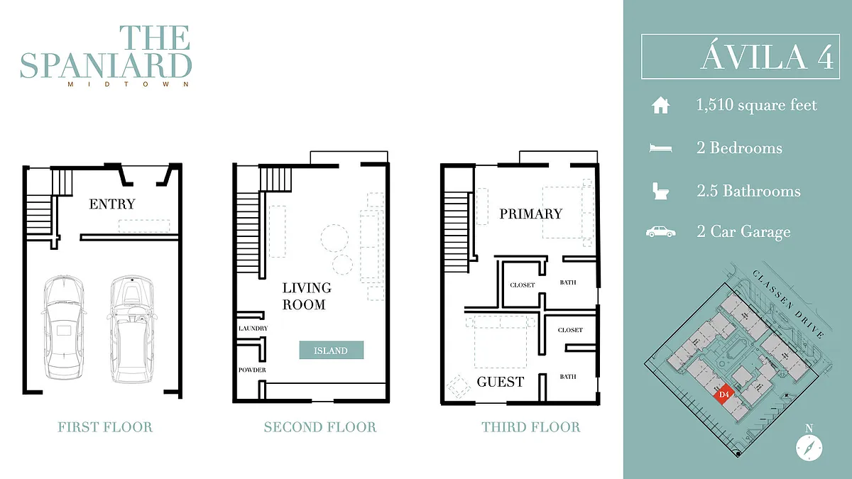 Floor plan Avila 4