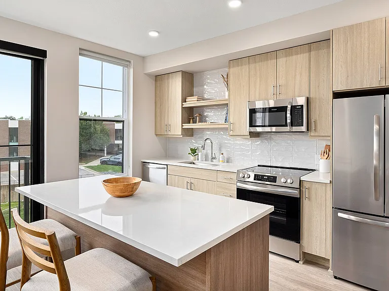 The Fieldston of Fairway - Model Home Kitchen 1