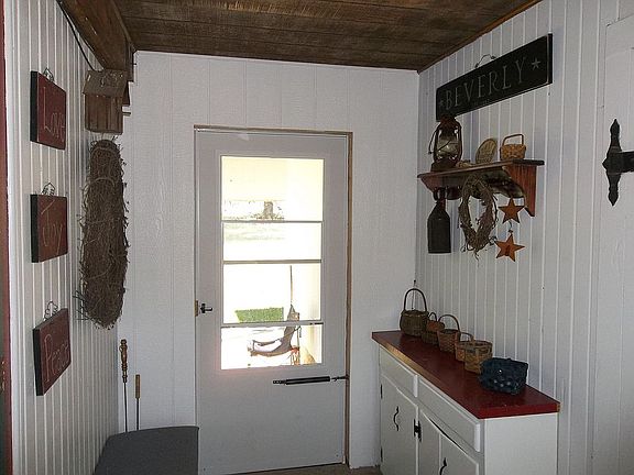 Inside mudroom