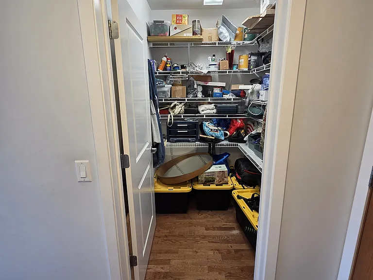 Large utility closet or pantry