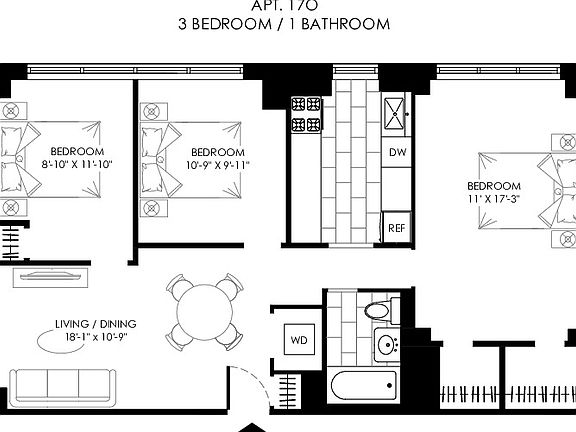 2nd image of 305 E 47th St #16O