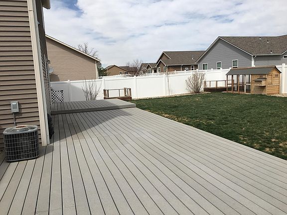 Back Deck and Yard 