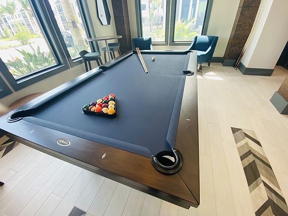 81 West Apartments with pool table area in Fort Myers, Fl
