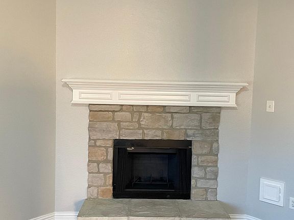 Fireplace in living room