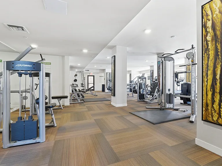 Stay active with convenient on-site fitness amenities.