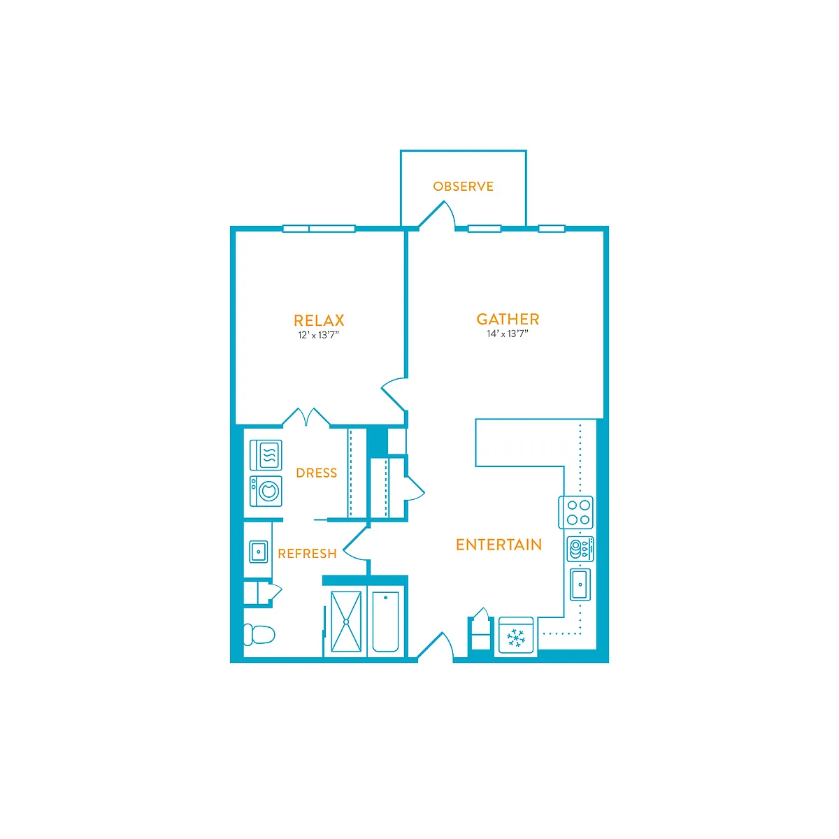 Floor plan Palmer