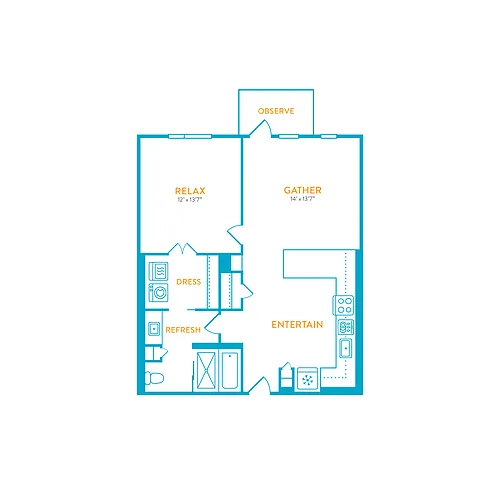 Floor plan Palmer