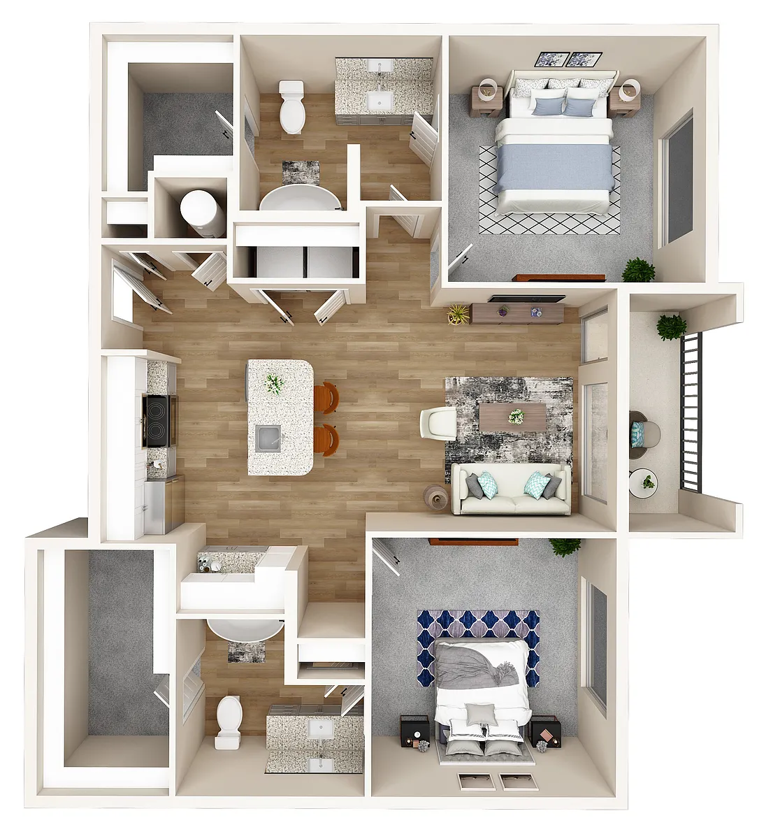 Floor plan B1