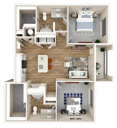 Floor plan B1