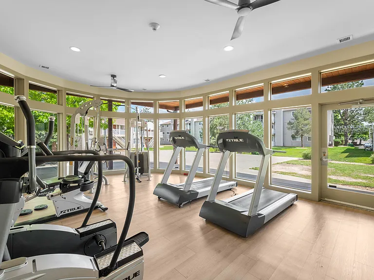 Fitness Center with Cardio Equipment