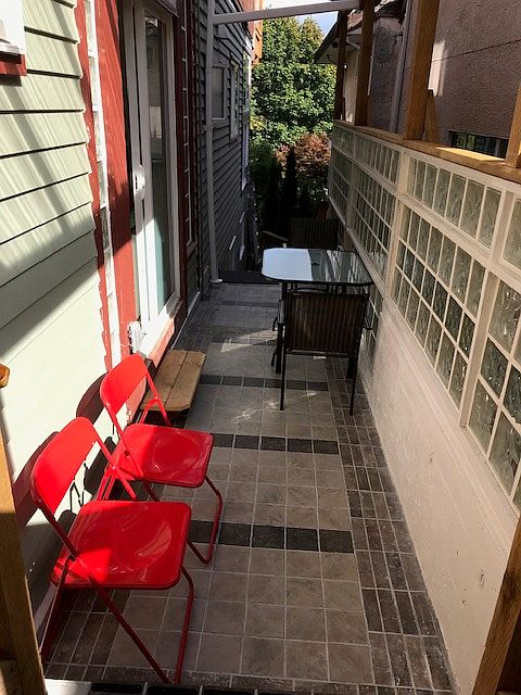 Suite private patio