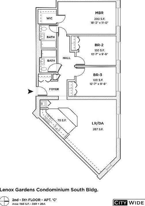 2nd image of 106 W 117th St APT 2C