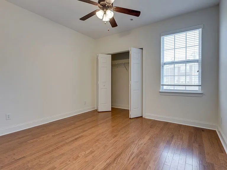 Secondary bedroom with a large closet.