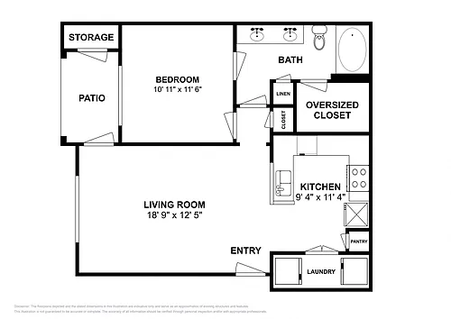Floor plan Bratton