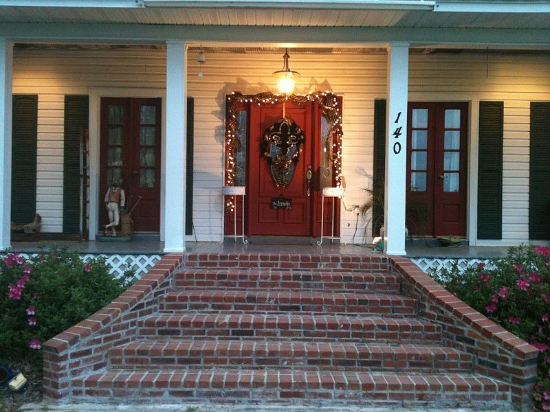 front steps