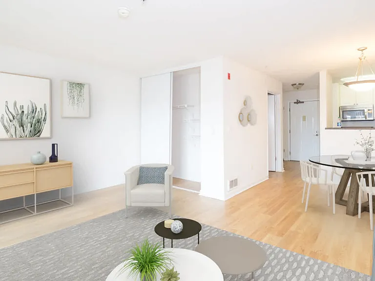 Living Room with Hard Surface Flooring