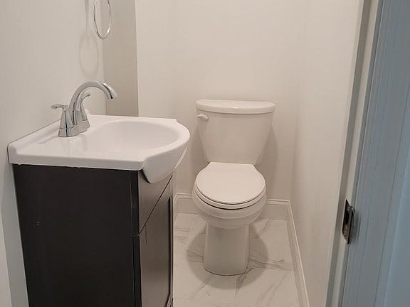 Half Bathroom in Hallway