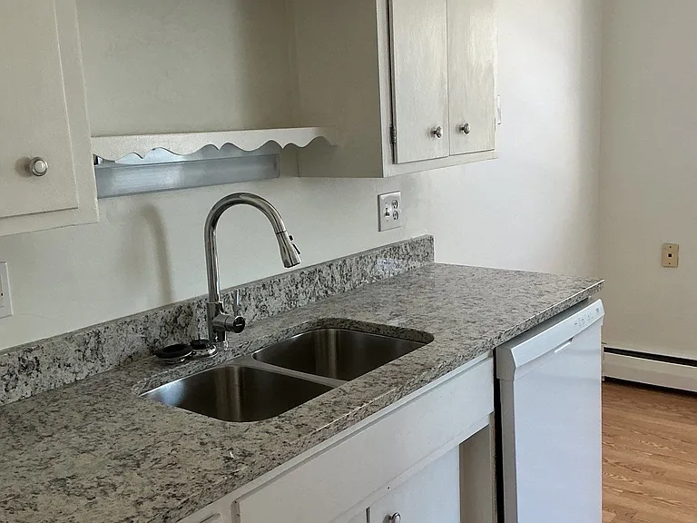 Kitchen with updated countertops
