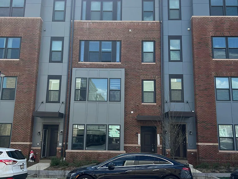 Top two floors and the rooftop are the unit for rent.
