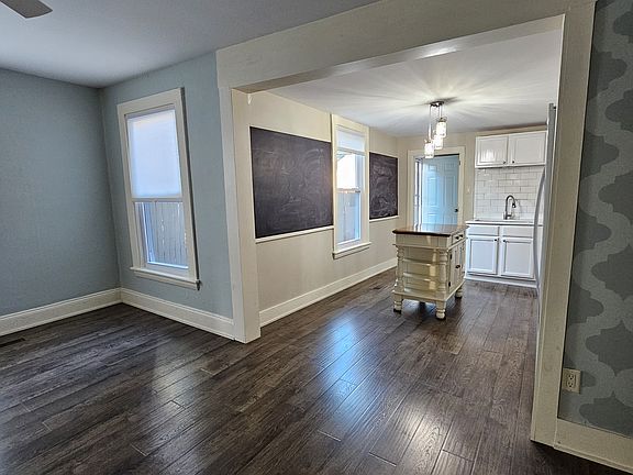Looking from corner of Dining Room into Kitchen
