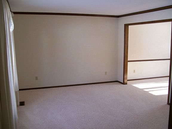 Living Room opens onto Dining Room
