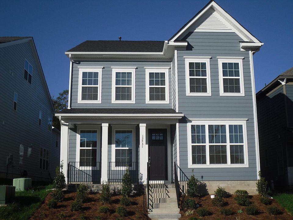 CAROLINA COMFORT awaits you in Davidson NC. Exterior of James Hardie ColorPlus technology, no vinyl siding here!