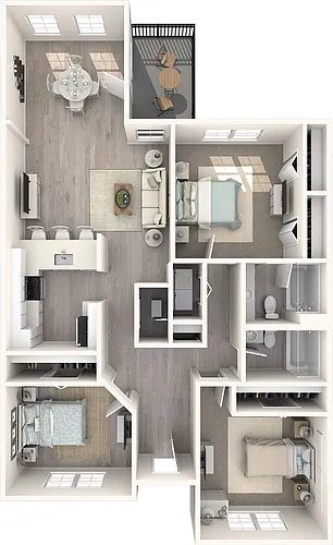 Floor plan Ravenel