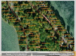 Off Smiley Parrotts Resort, Indian River, MI 49749