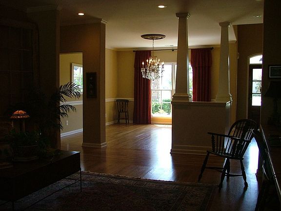 Study and formal dining room open to entry hall --perfect for entertaining 