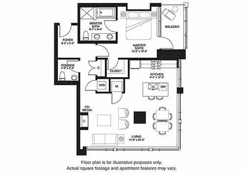 Floor plan A16 South