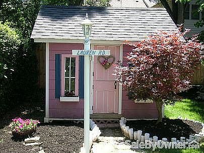 Backyard playhouse
