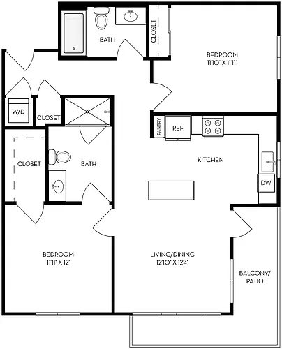 Floor plan B2