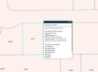 Pn 145311 39 Horizon City Ests Lot 28, El Paso, TX 79928