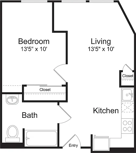 Floor plan A01