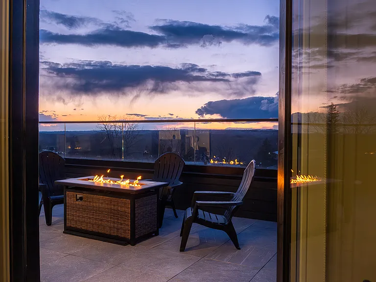 View from 4th floor private terrace