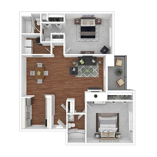 Floor plan Dogwood-Renovated