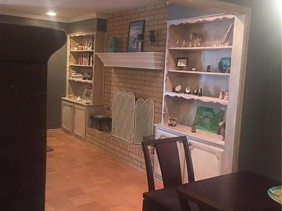 View from dining room into Living area