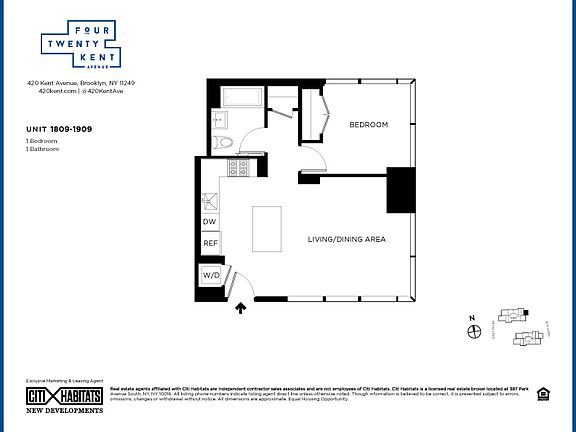 2nd image of 420 Kent Ave #1909