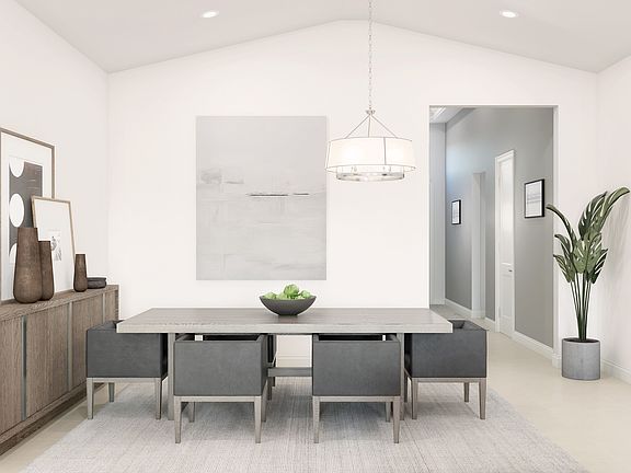 Cozy dining area