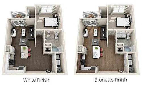 Floor plan One Bedroom