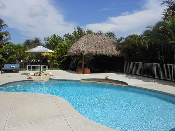 Pool/tiki hut/patio