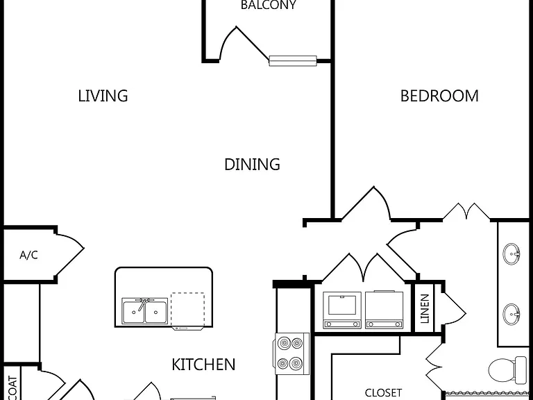 A4 floor plan Dominion at Mercer Crossing