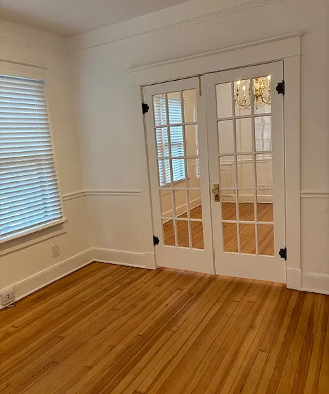 Living Room, new blinds throughout the apartment