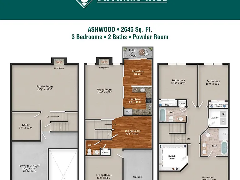 Heritage Orchard Hill Townhome Rentals — Photo 41