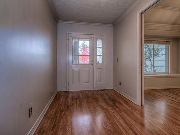 Front door from inside