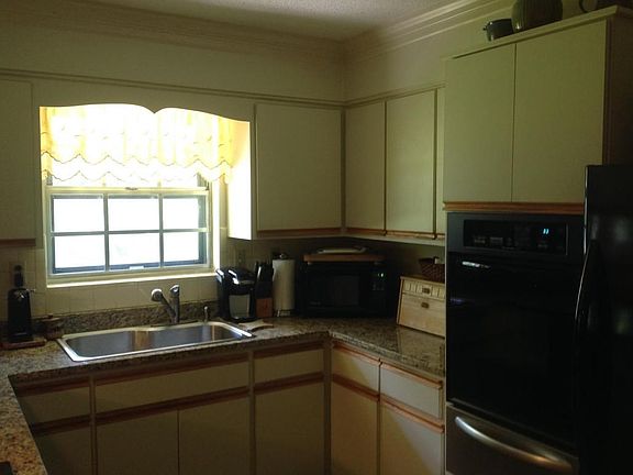Kitchen with granite