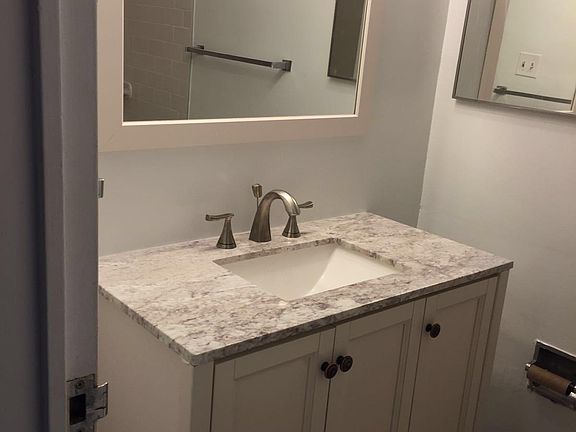 Newly renovated bathroom