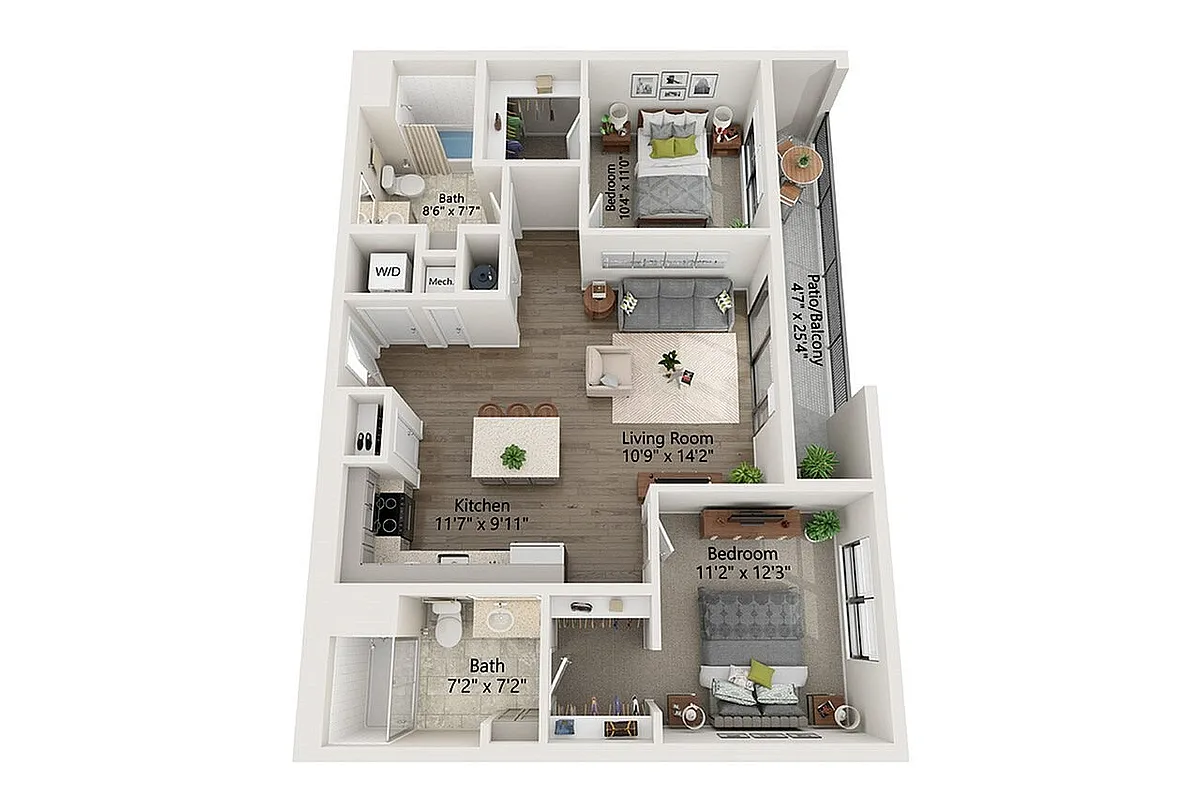 Floor plan B9