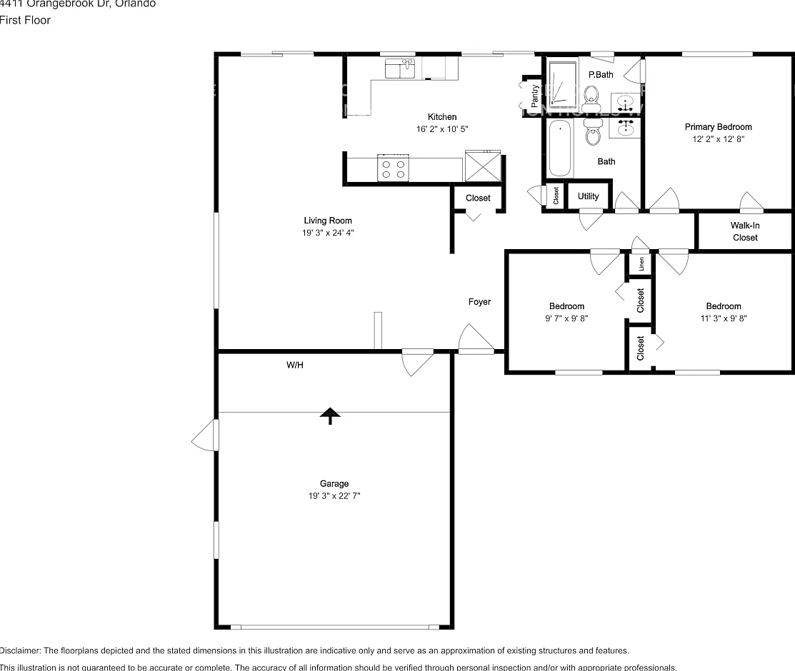 4411 Orangebrook Dr Orlando, FL 32810 — Photo 2